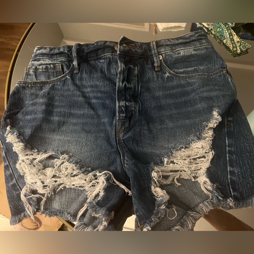 Good American Jean Shorts (4)